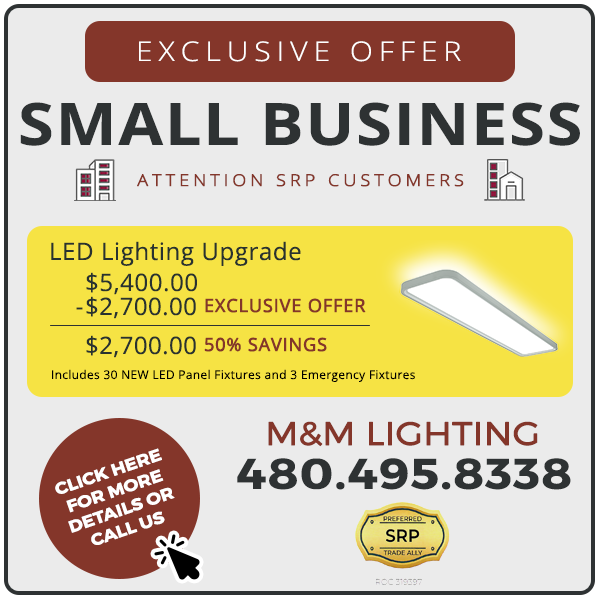 M&M Lighting | Special Offer for Small Businesses